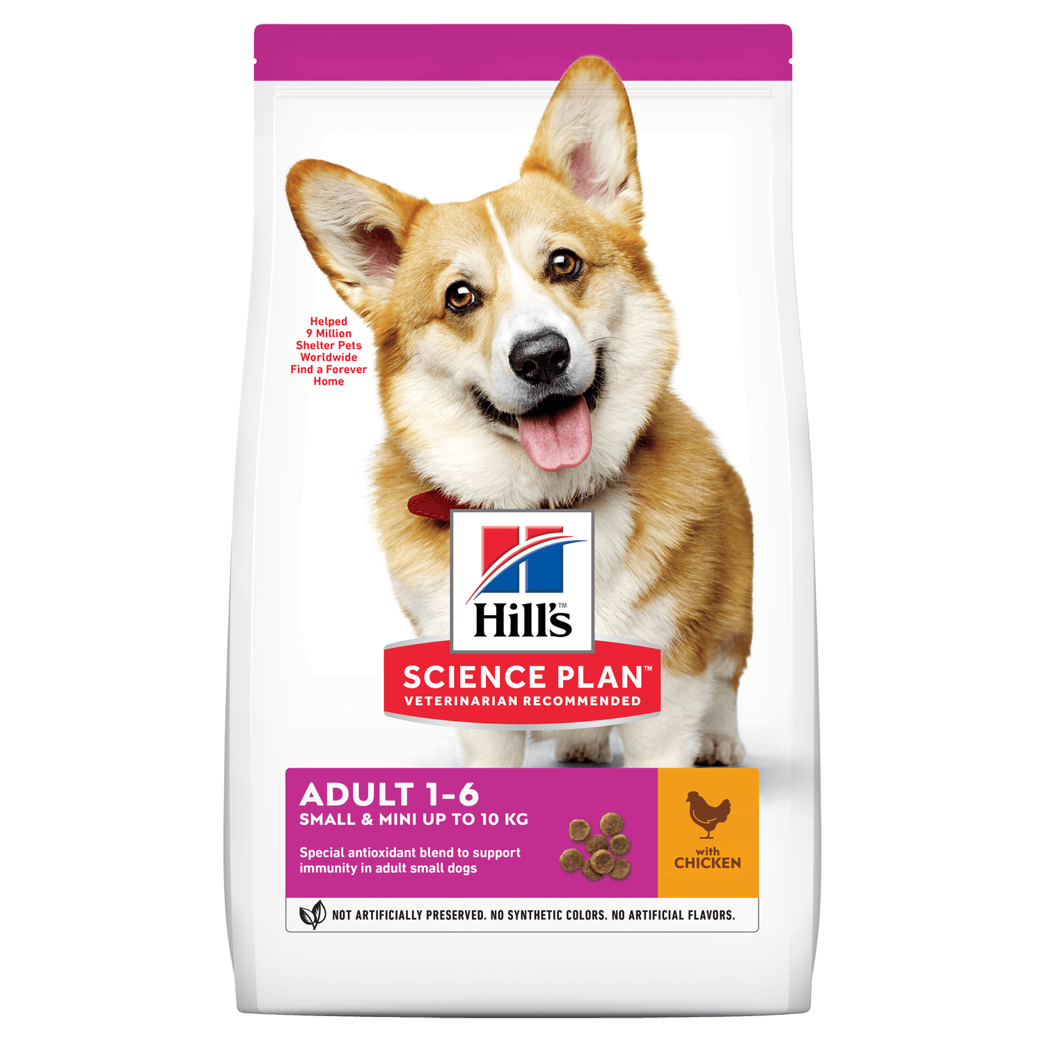 HILL'S SP CANINE ADULT S&M CHK, 3 Kg