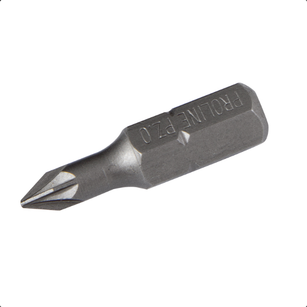 VARFURI POZIDRIV 1/4" / 25MM - PZ1, 25/SET